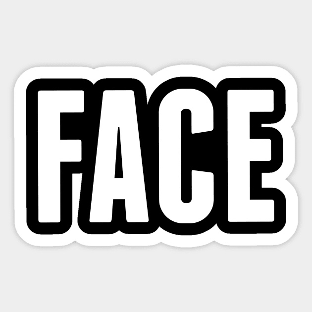 FACE Sticker by DoubleAron23